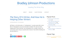 Desktop Screenshot of bradleyjohnsonproductions.com